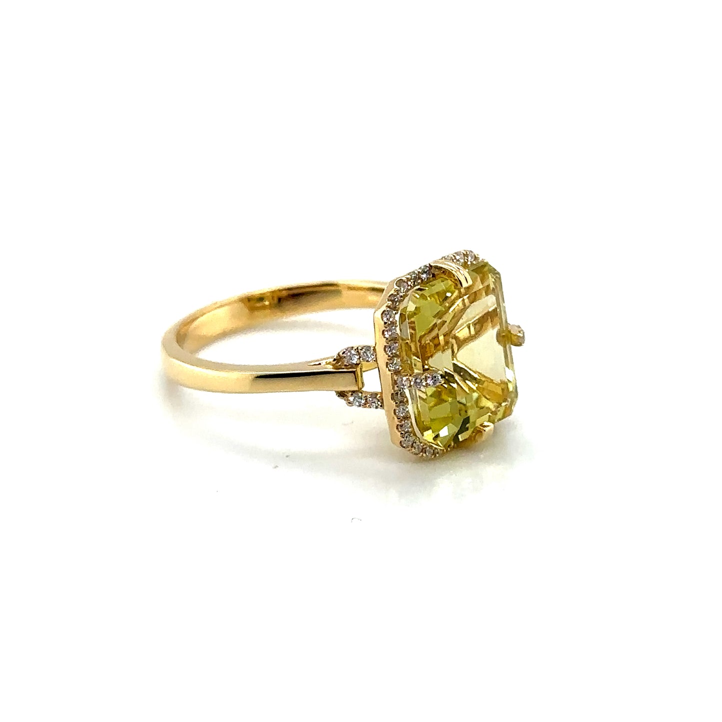 Diamond & Lemon Quartz