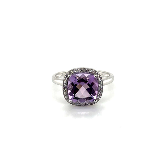 Diamond & Amethyst