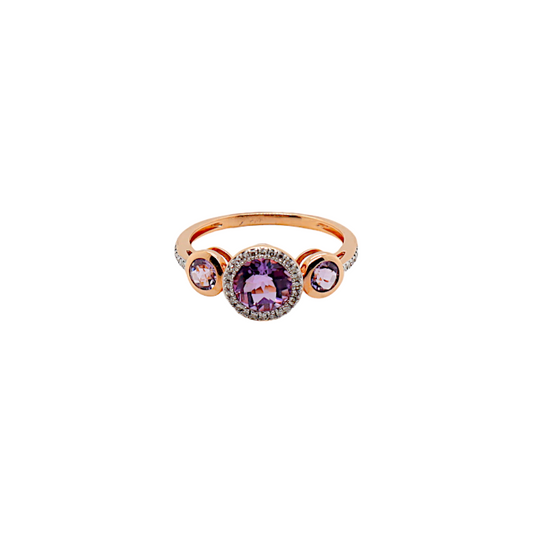 Diamond & Amethyst