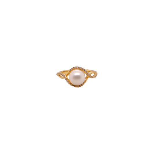 Akoya Pearl & Cubic Zirconia