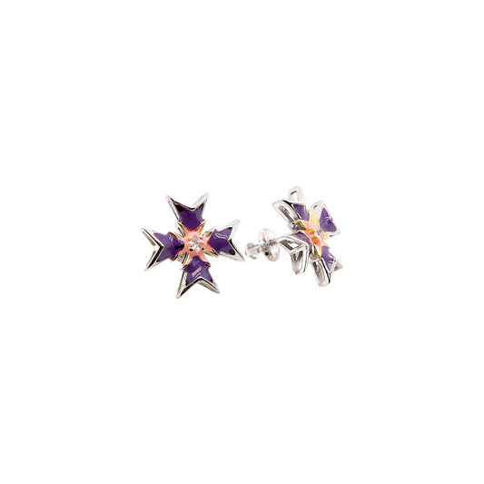 Enamel Earrings