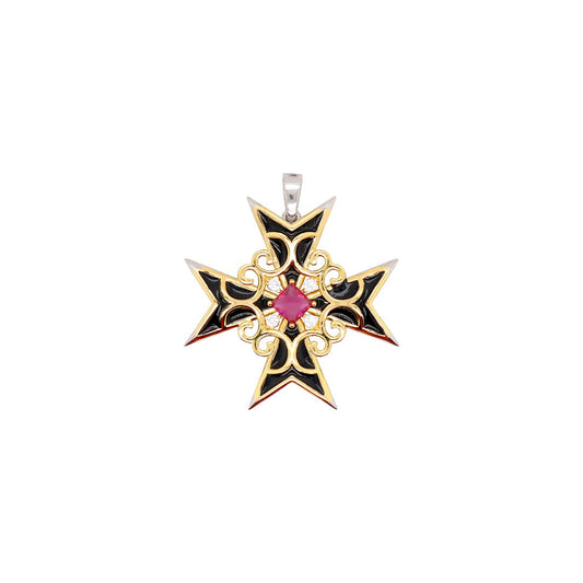 Enamel Pendant