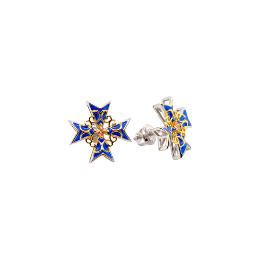 Enamel Earrings