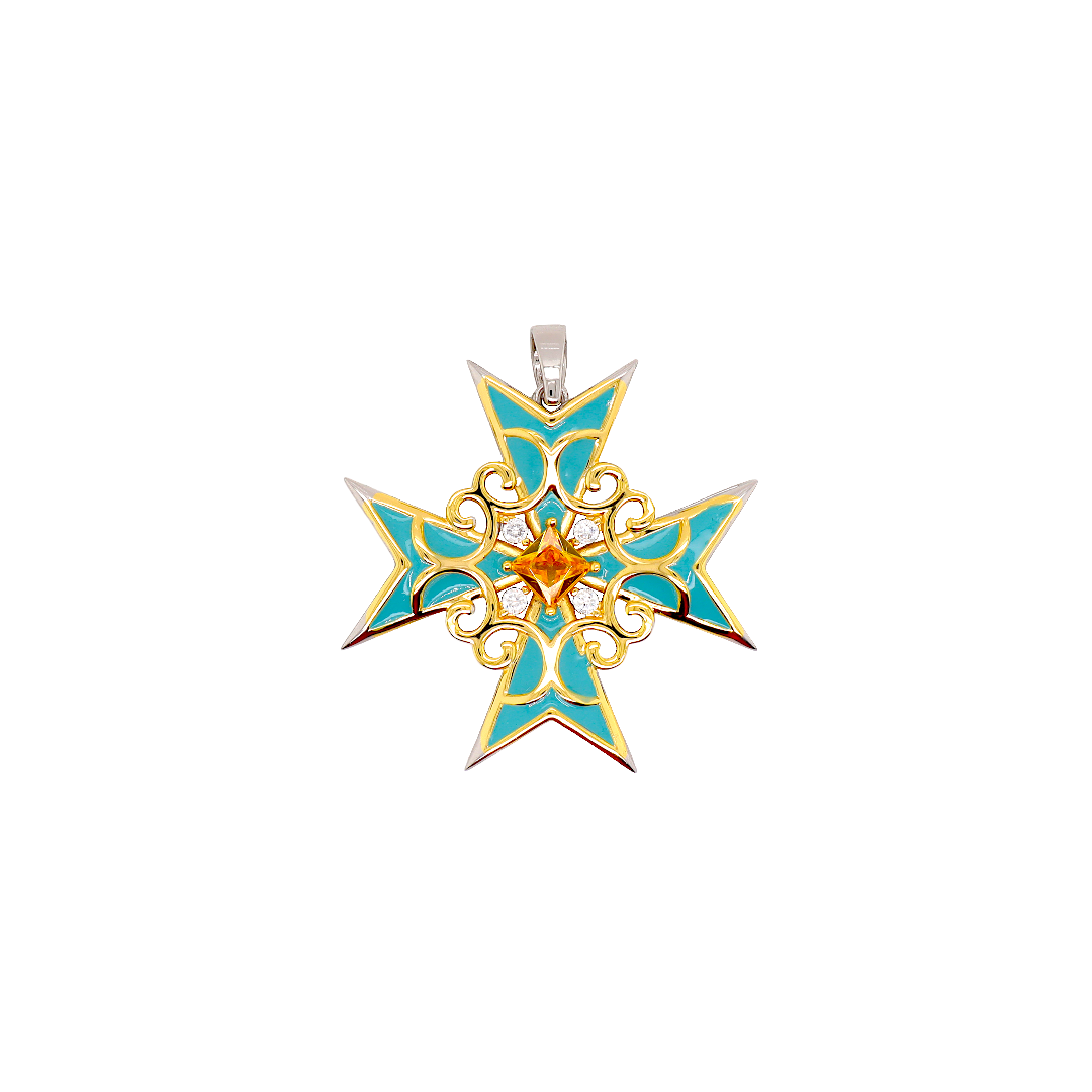 Enamel Pendant