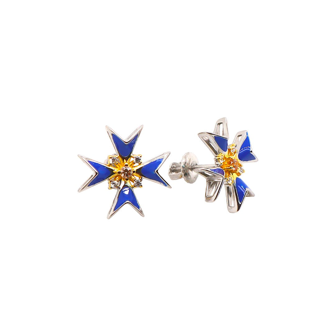 Enamel Earrings