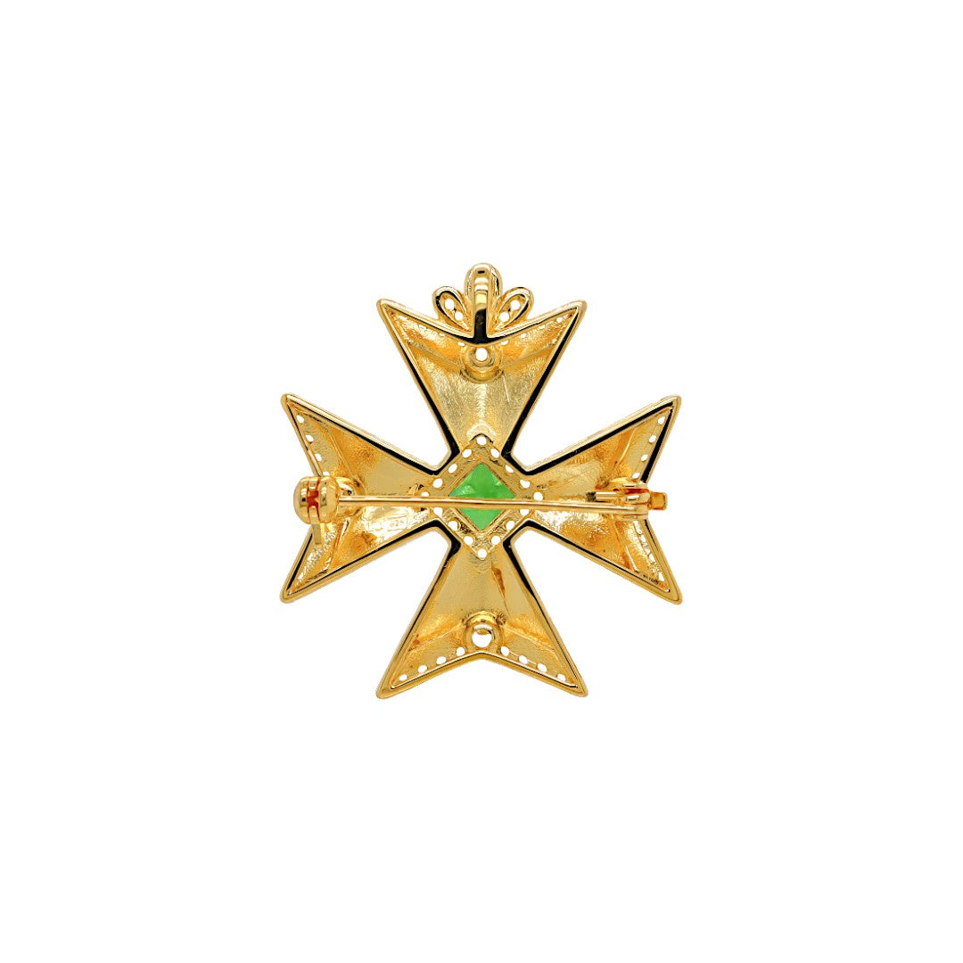Cubic Zirconia Pendant/Brooch