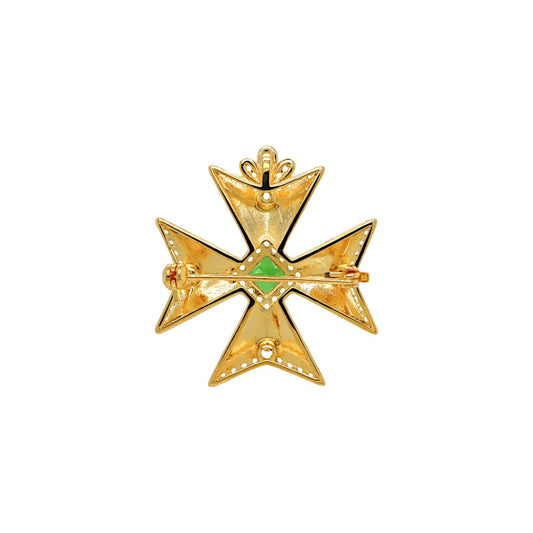 Cubic Zirconia Pendant/Brooch