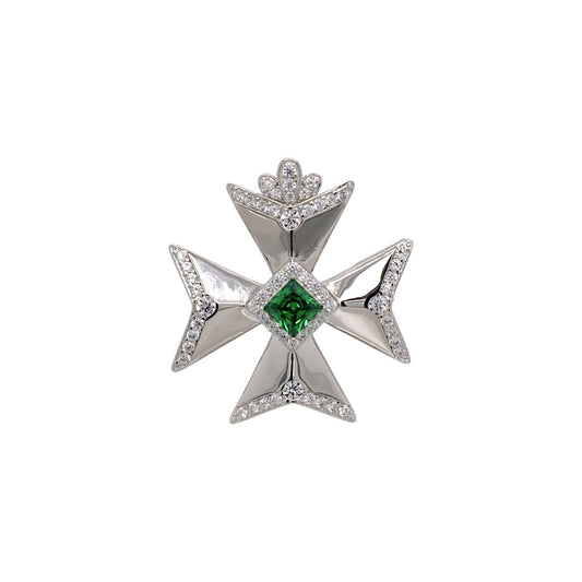 Cubic Zirconia Pendant/Brooch