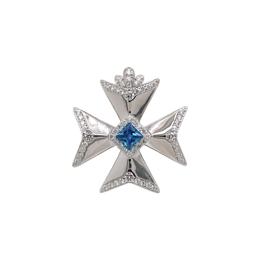 Cubic Zirconia Pendant/Brooch