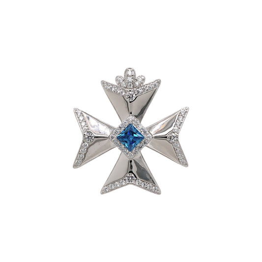 Cubic Zirconia Pendant/Brooch