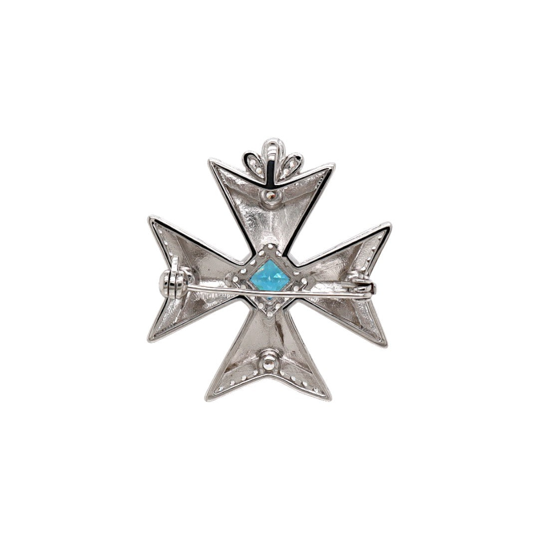 Cubic Zirconia Pendant/Brooch