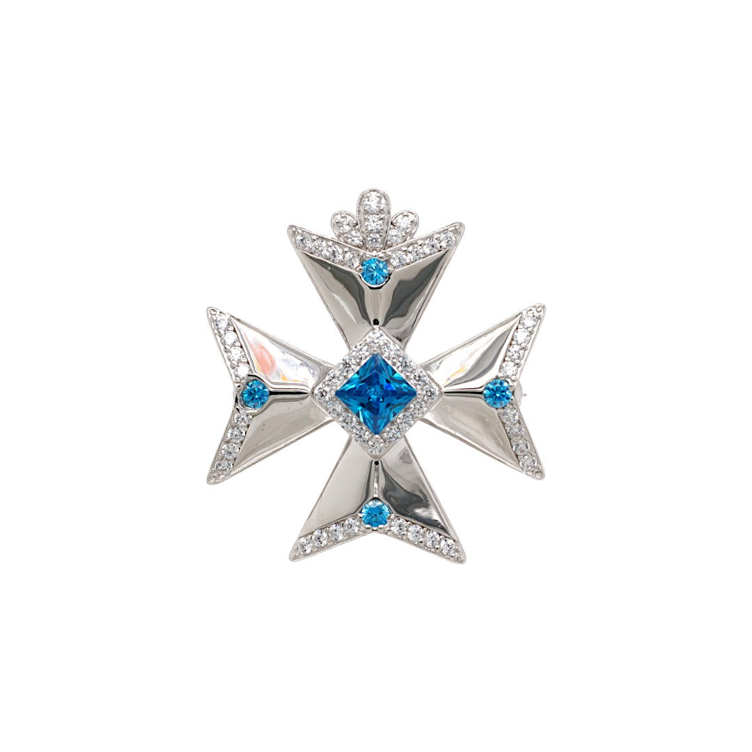 Cubic Zirconia Pendant/Brooch